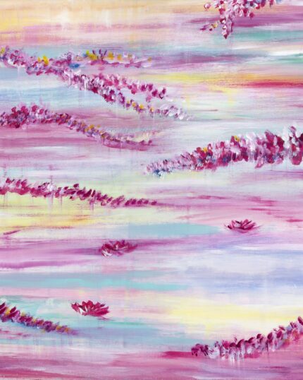 FLOWING IN PINK