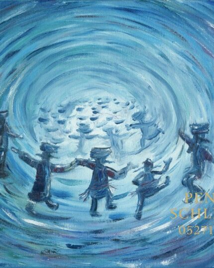 CHASSIDIM IN BLUE